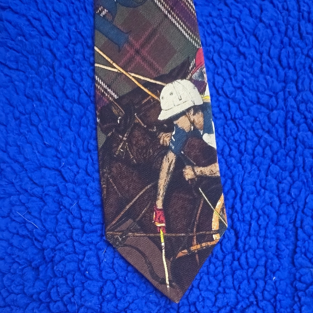 Polo by Ralph Lauren Equestrian Print Tie